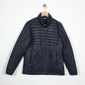 Merrell Unisex Black Quilted Thinsulate Featherless Puffer Jacket Small Medium